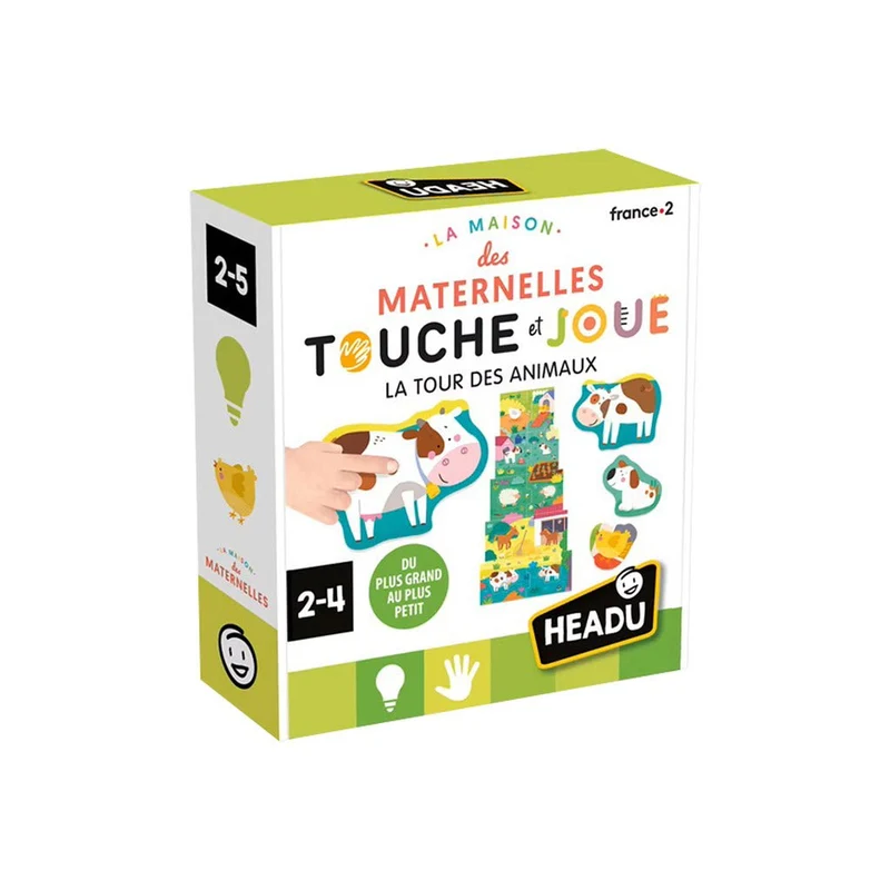 La maison des Maternelles - La tour Logique des bébés Animaux