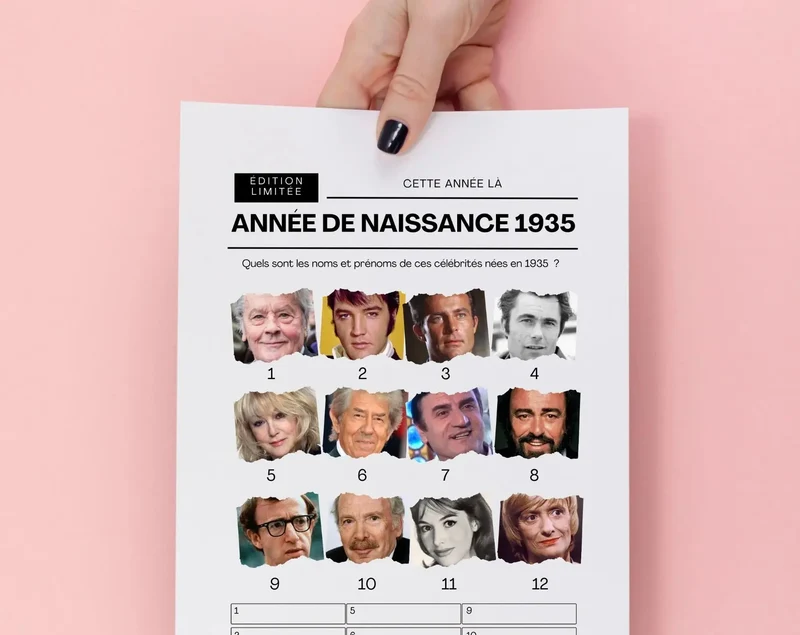 Jeu anniversaire 90 ans à imprimer : 90 jeux fun pour une soirée inoubliable