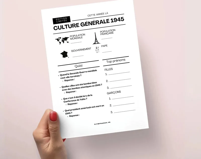 Jeu anniversaire 80 ans à imprimer : 10 jeux fun pour une soirée inoubliable