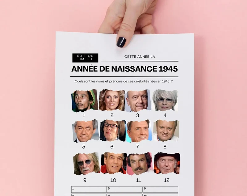 Jeu anniversaire 80 ans à imprimer : 10 jeux fun pour une soirée inoubliable