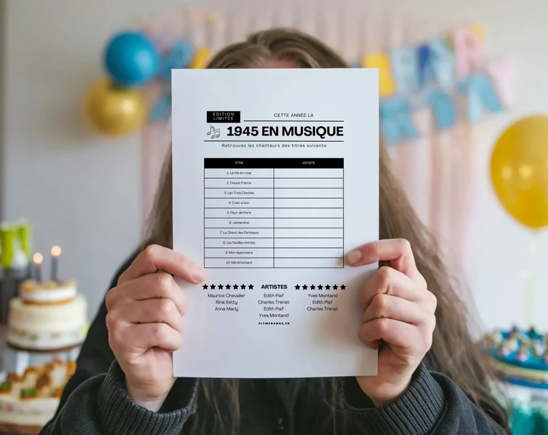 Jeu anniversaire 80 ans à imprimer : 10 jeux fun pour une soirée inoubliable