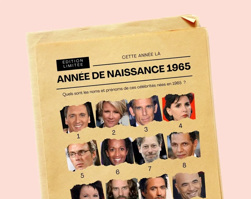 Jeu anniversaire 60 ans à imprimer : 10 jeux fun pour une soirée inoubliable