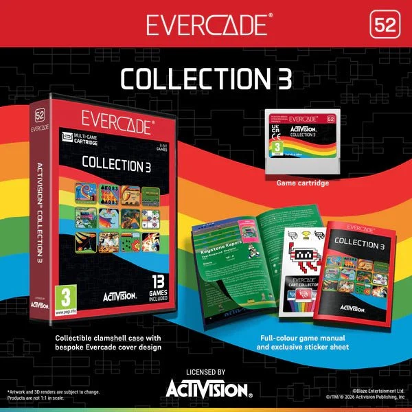 Blaze Evercade - Activision Collection 3 - Cartouche n°52