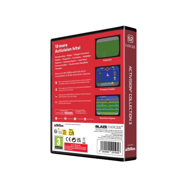 Blaze Evercade - Activision Collection 3 - Cartouche n°52