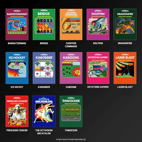 Blaze Evercade - Activision Collection 3 - Cartouche n°52