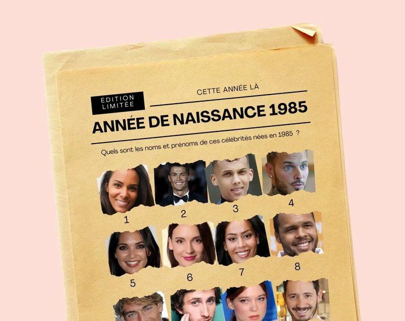 Jeu anniversaire 40 ans à imprimer : 10 jeux fun pour une soirée inoubliable