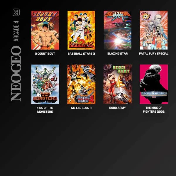 Blaze Evercade - NEOGEO Arcade Collection 4 - Cartouche n°22