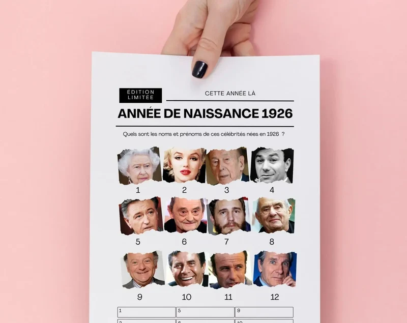 Jeu anniversaire 100 ans à imprimer : 10 jeux fun pour une soirée inoubliable