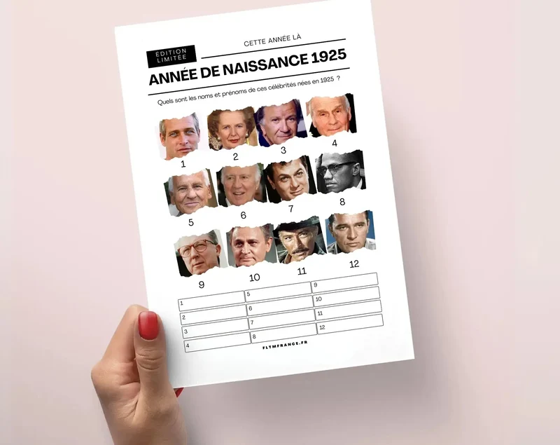 Jeu anniversaire 100 ans à imprimer : 10 jeux fun pour une soirée inoubliable