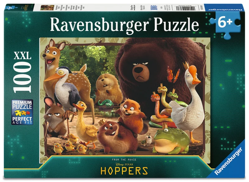 Hoppers: Secrets of the Animal World (100 pcs XXL)