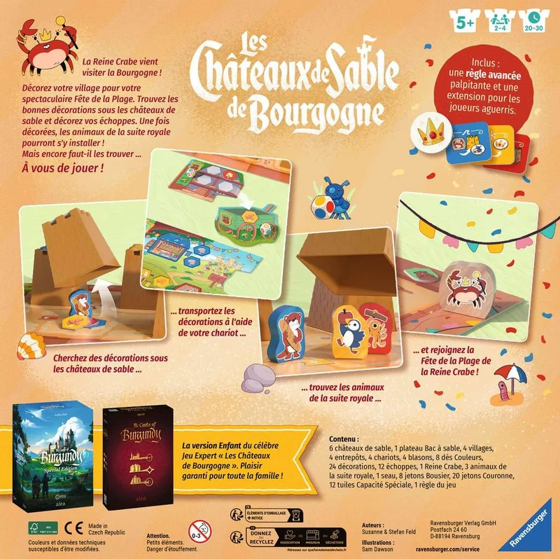 Les châteaux de sable Bourgogne