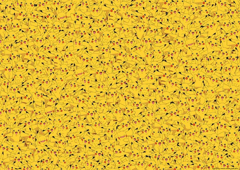 Puzzle 1000 pcs - Pikachu Challenge