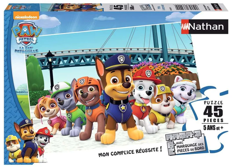 Puzzle 45 pcs - Pat' Patrouille - Prêts à intervenir