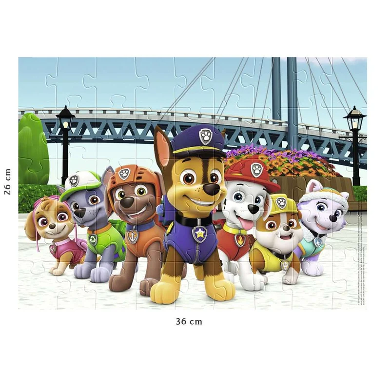 Puzzle 45 pcs - Pat' Patrouille - Prêts à intervenir