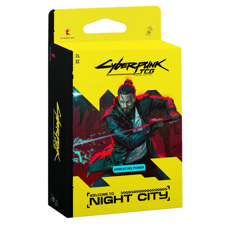 Cyberpunk TCG - Welcome to Night City - Starter Deck Embracing Power FR