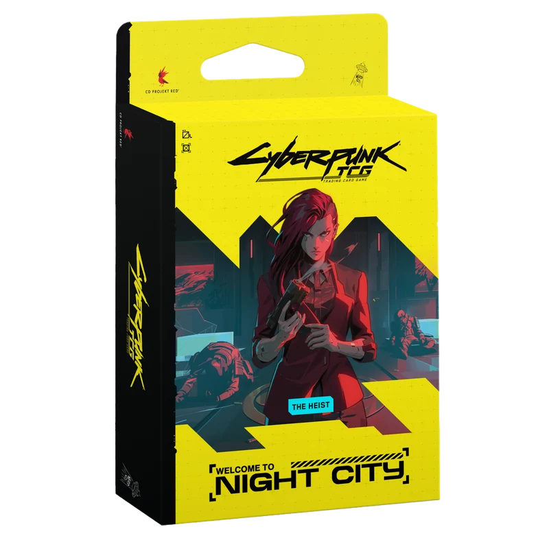 Cyberpunk TCG - Welcome to Night City - Starter Deck The Heist FR