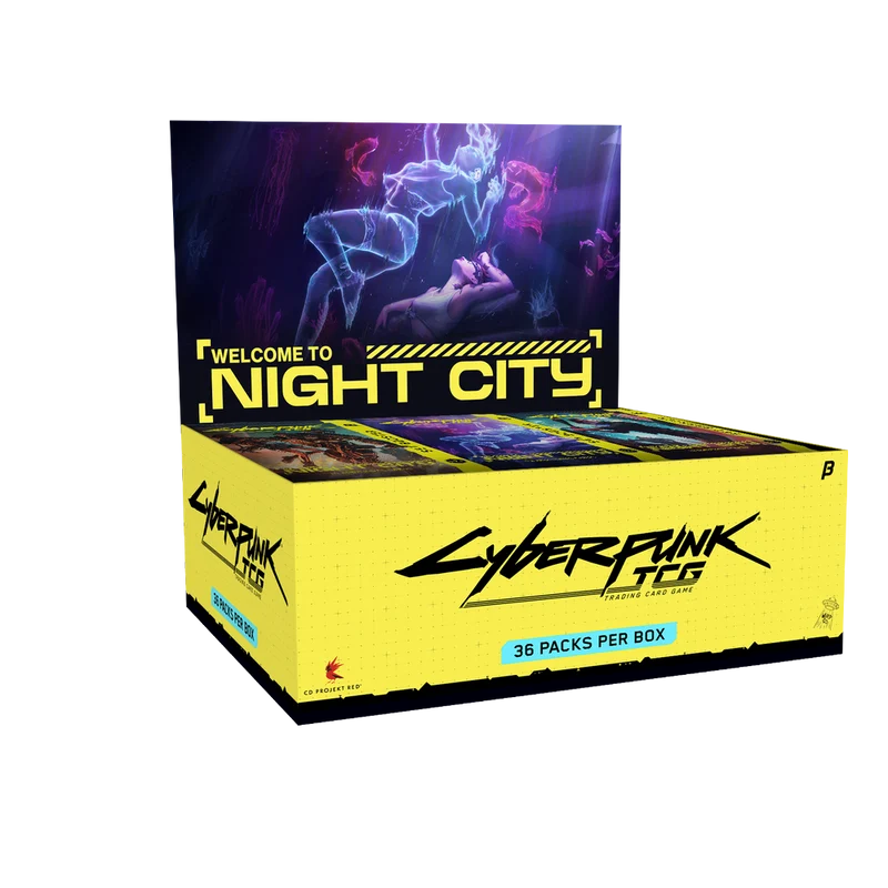 Cyberpunk TCG - Welcome to Night City - Display BETA Anglais