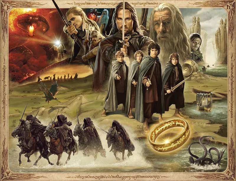 Seigneur des anneaux Communauté de l’anneau, 2000p