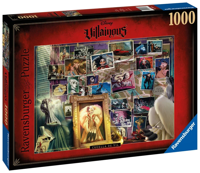 Villainous : Cruella d’Enfer Casse-tête 1000pcs