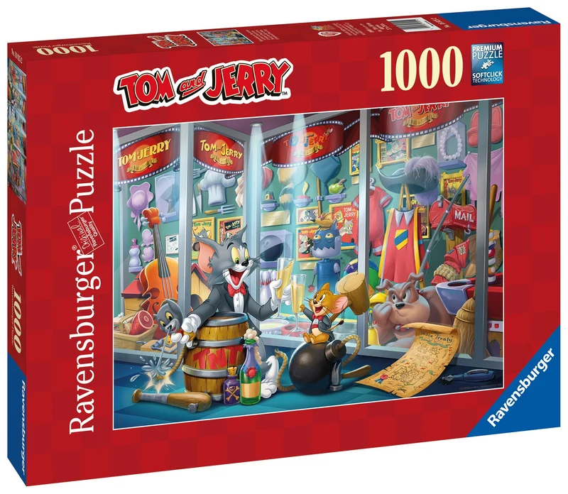 Tom & Jerry Temple renommée Casse-tête 1000pcs