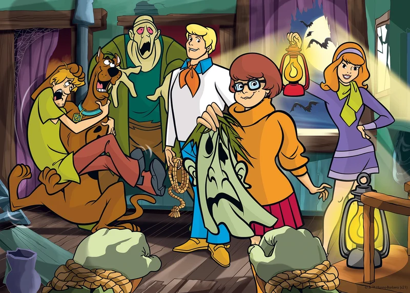Scooby Doo Démasqué Casse-tête de 1000 pièces