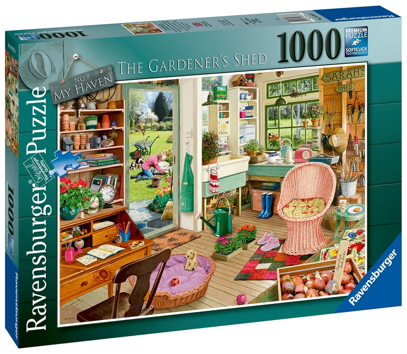 Le hangar de jardin Casse-tête de 1000 pièces
