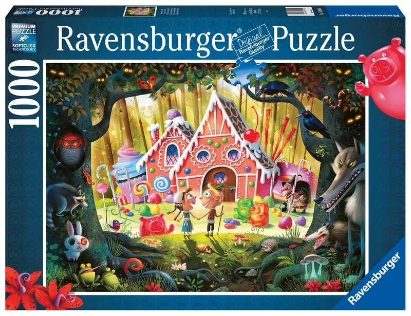 Hansel et Gretel Casse-tête de 1000 pièces