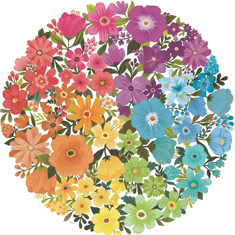Fleurs Casse-tête de 500 pièces