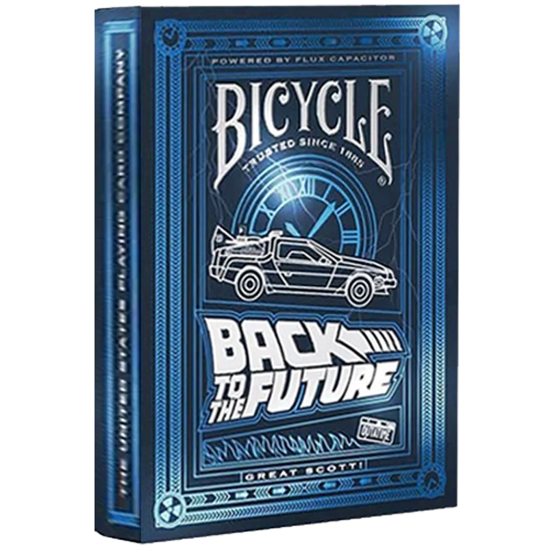 Cartes Bicycle - Retour vers le futur