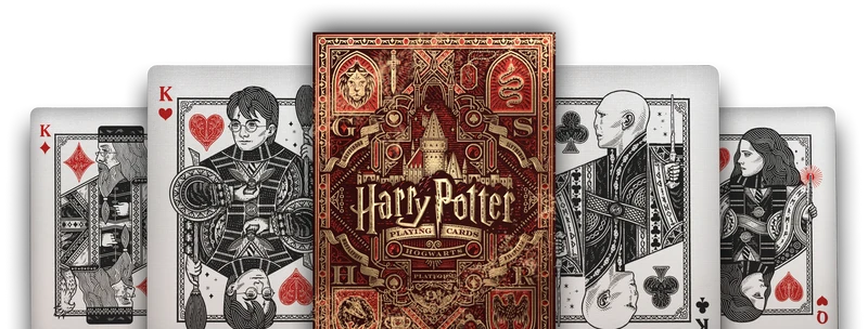 Cartes Bicycle - Harry Potter - Gryffondor