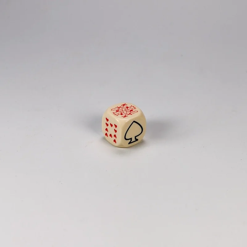 Coffret poker d'as ivoire - 18 mm