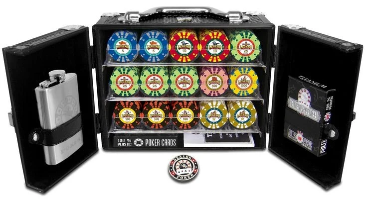 Mallette Poker coffre tanker - Jetons Legend 14 gr