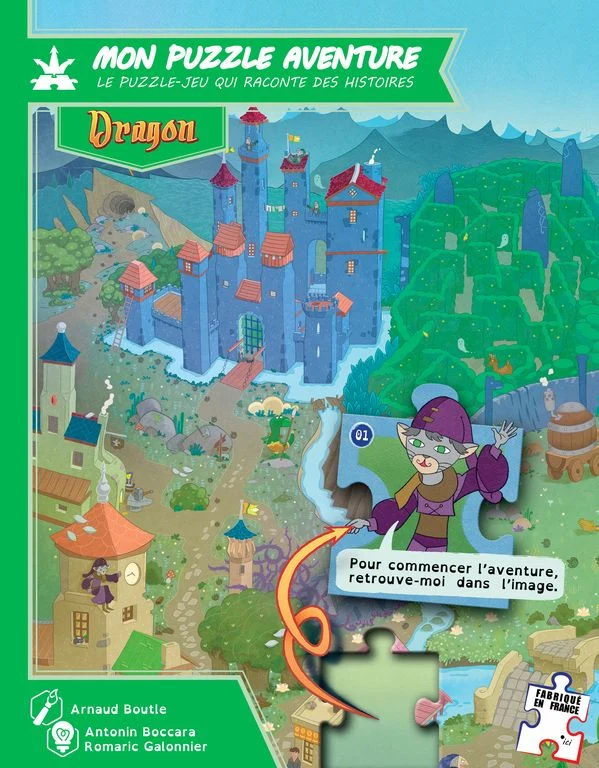 Mon Puzzle aventure : Dragon
