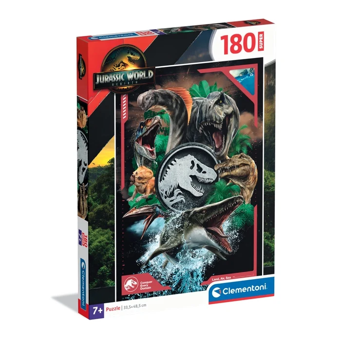 JURASSIC WORLD - 180 pièces