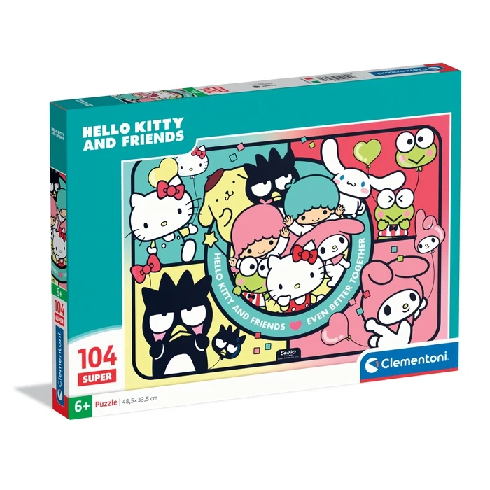 HELLO KITTY - 104 pièces