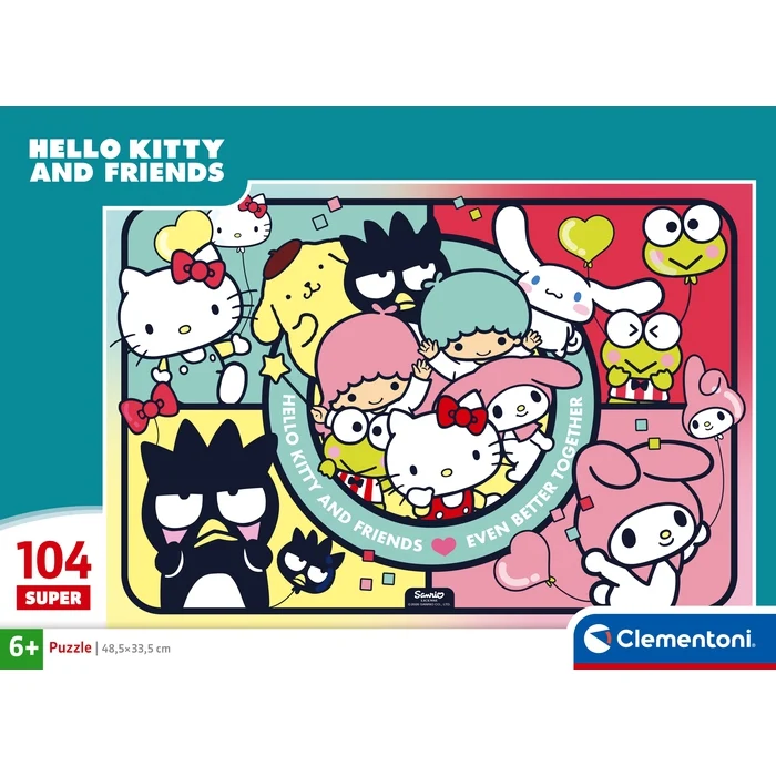 HELLO KITTY - 104 pièces