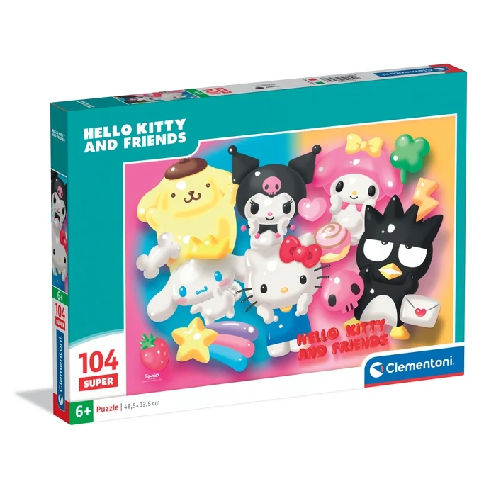 HELLO KITTY - 104 pièces