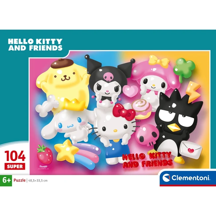 HELLO KITTY - 104 pièces