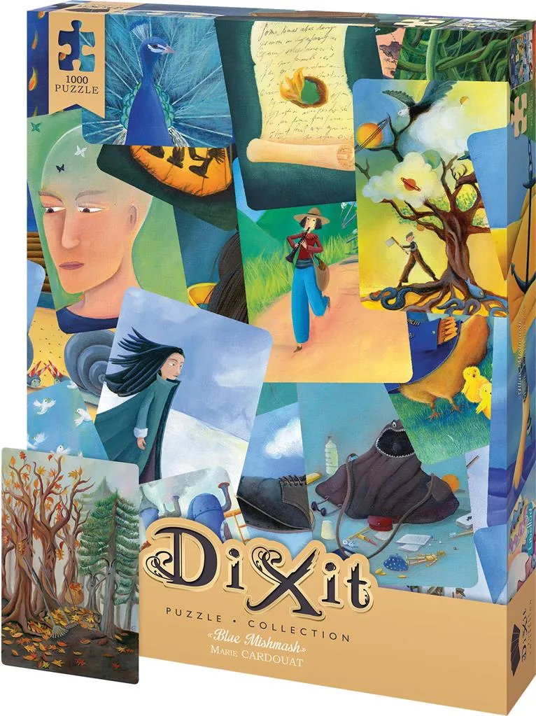 DIxit Puzzle 1000p Blue Mishmash