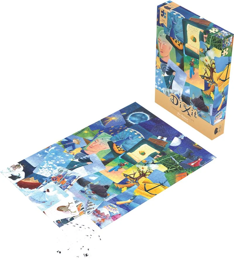 DIxit Puzzle 1000p Blue Mishmash