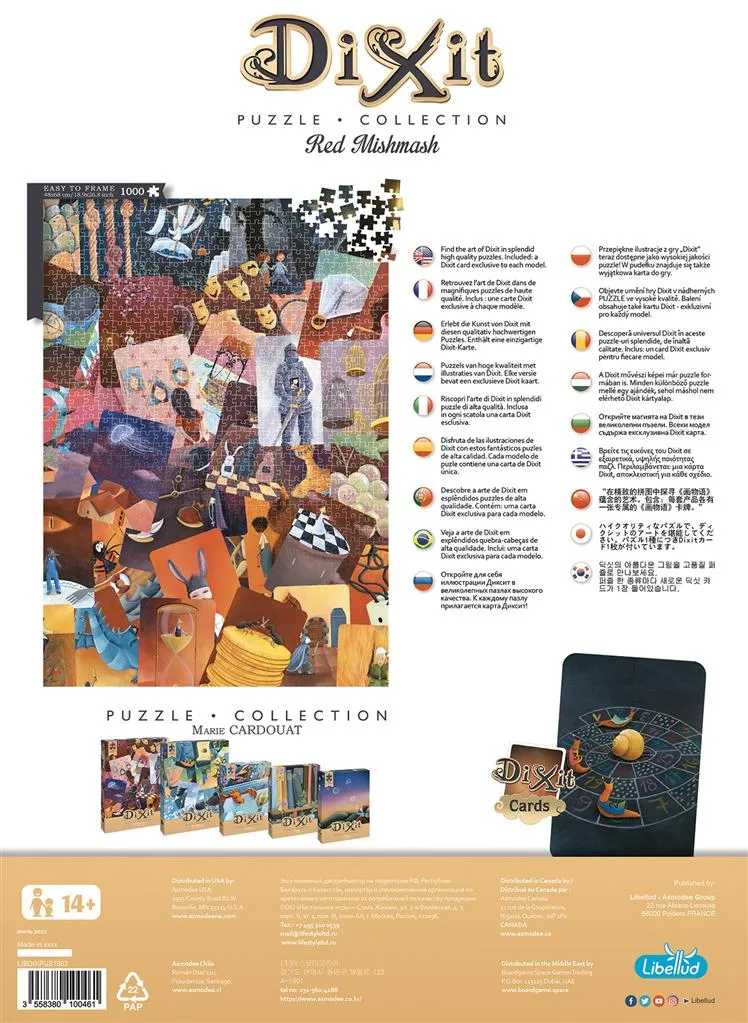 Dixit Puzzle 1000p Red Mishmash