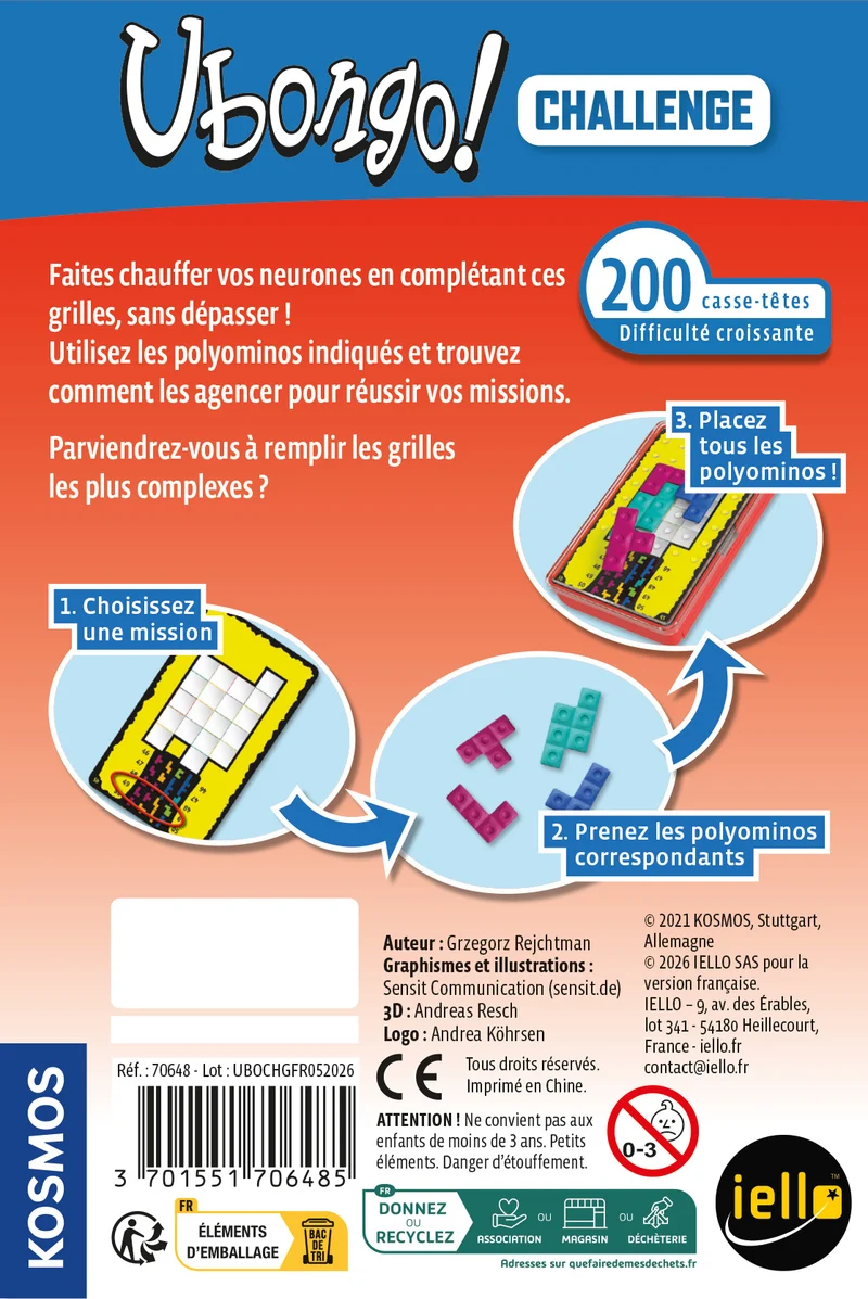 Ubongo - Challenge (FR)