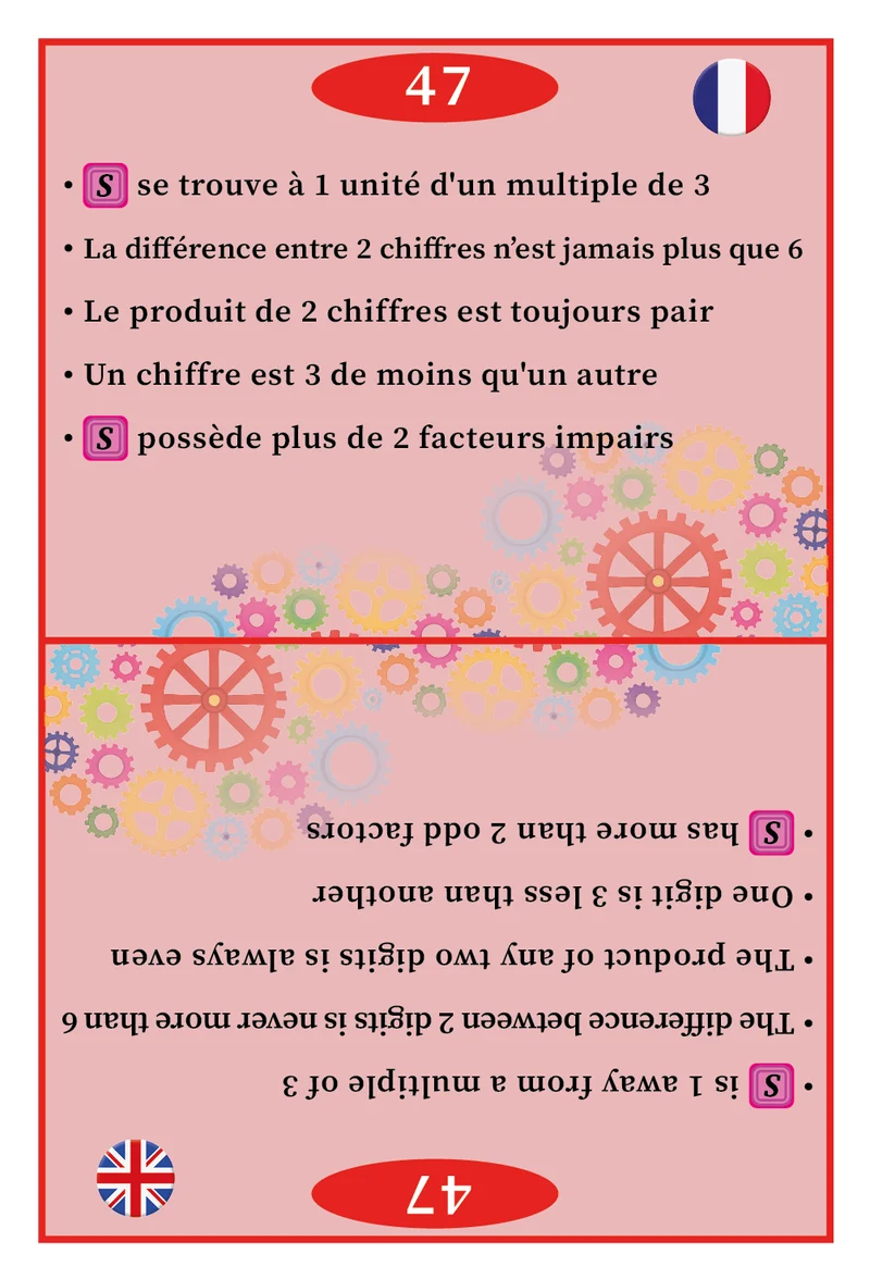 Secret Numbers (FR-EN)
