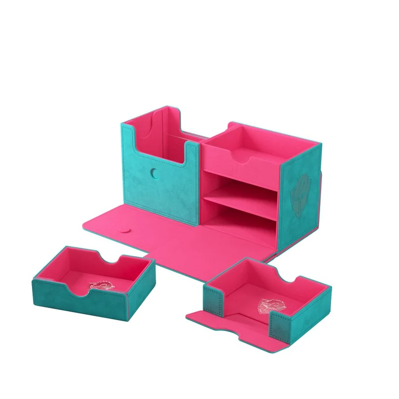 Deck Box : The Academic 133+ XL : Teal/Pink