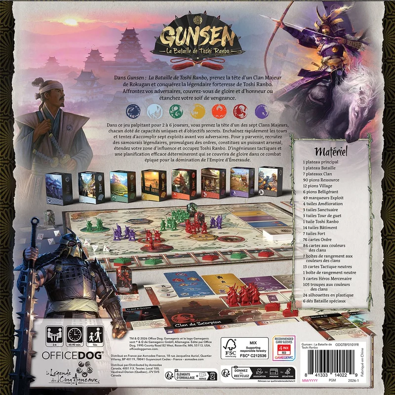 Gunsen : La bataille de Roshi Ranbo (FR)