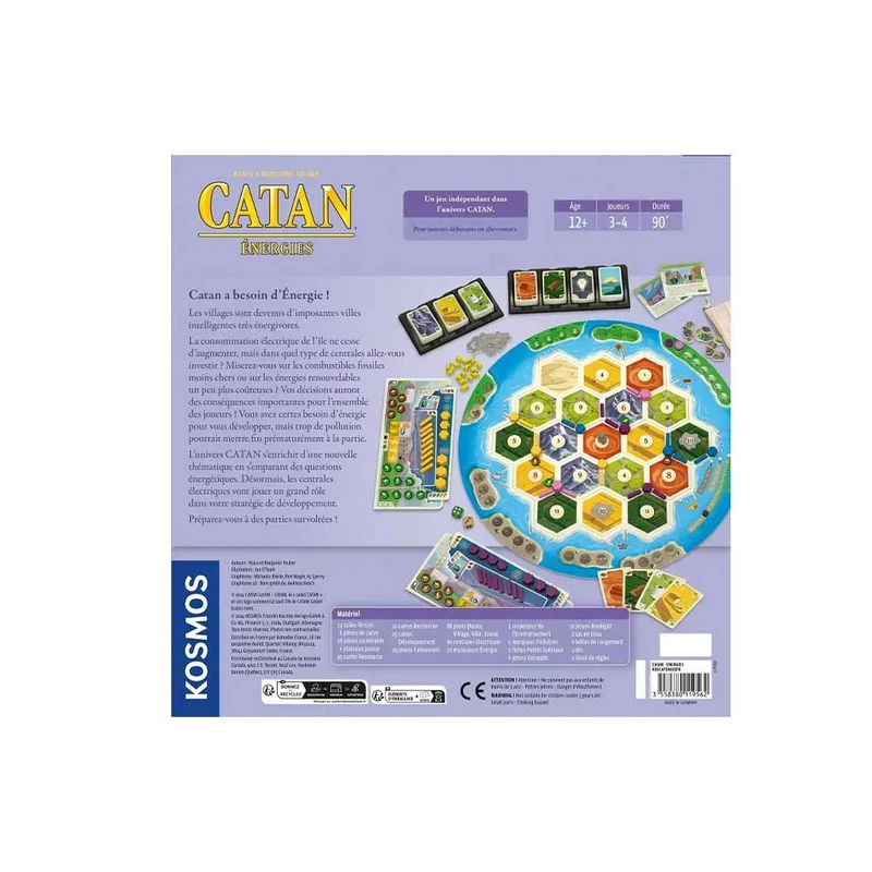 Catan : Énergies