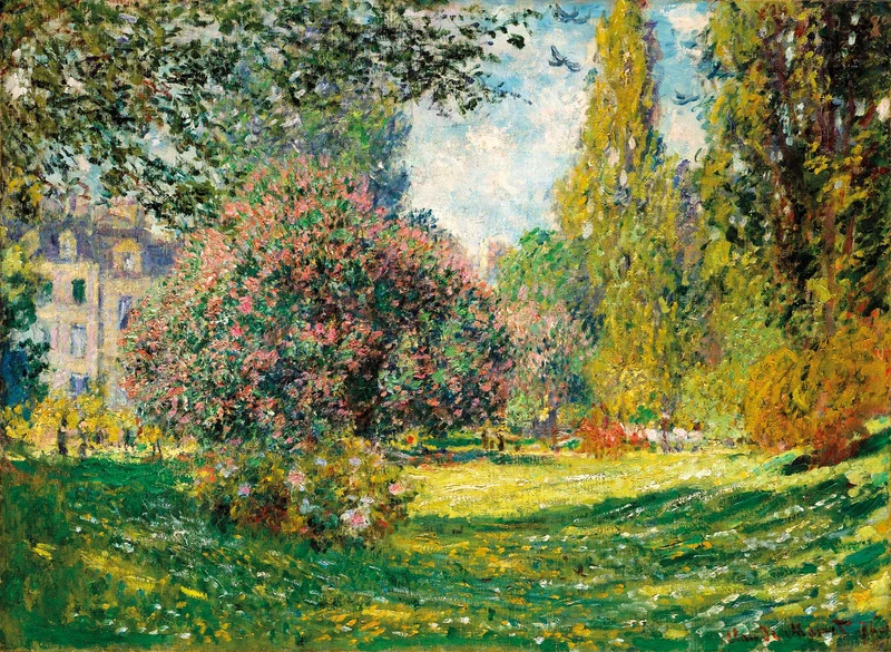 Puzzle MW - 350 p - le parc Monceau - Monet