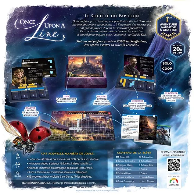 ONCE UPON A LINE : Le Souffle du Papillon
