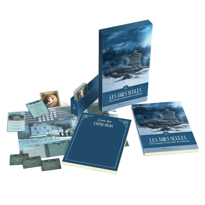 LES ÂMES SEULES – Livre Jeu Solo