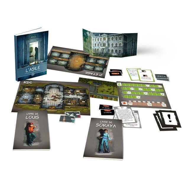 L'ASILE – Livre Jeu Solo